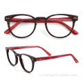 Зрелищные очки причудливые модные украшения ацетатные квадратные рамки очки